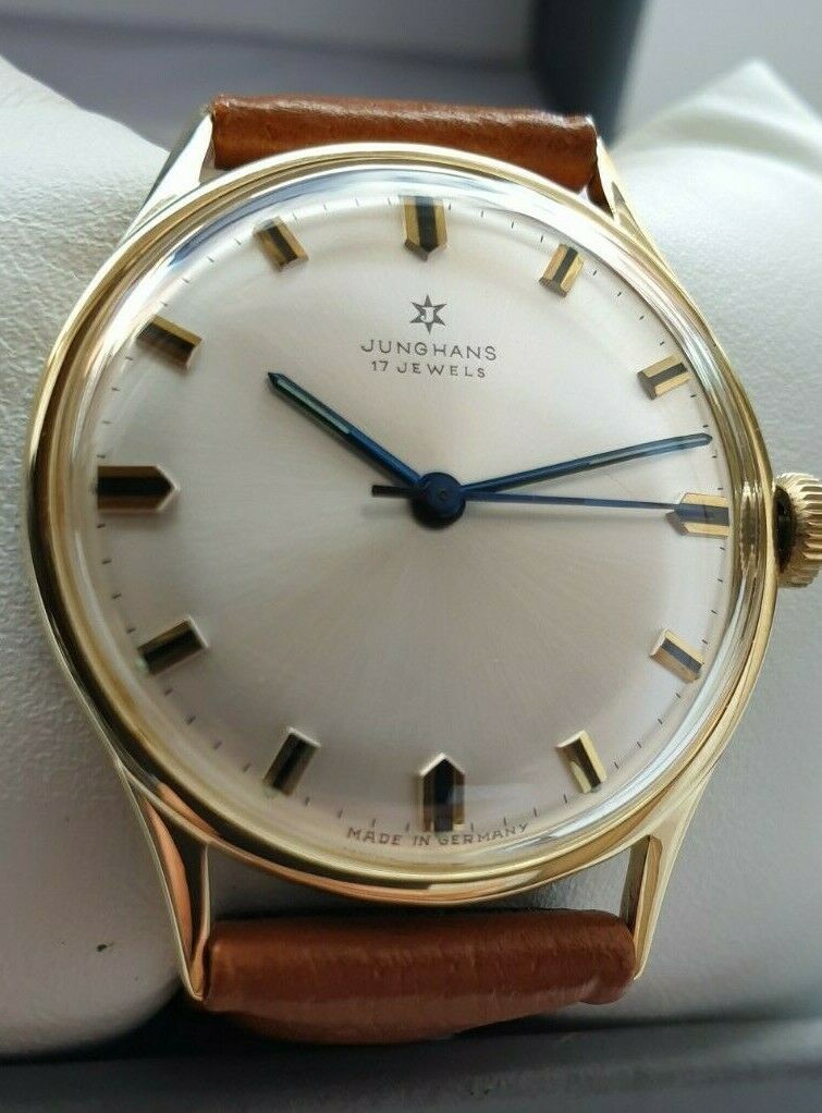 JUNGHANS KAL. J 620 HANDAUFZUG VINTAGE HERRENUHR TOP 2