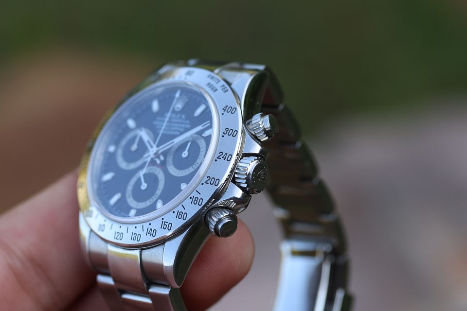 2009 Rolex Cosmograph Daytona ref. 116520 Steel Black Dial