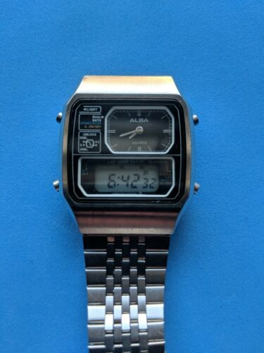 稼働品　SEIKO ALBA ツイン　アナデジ Seiko Alba Digi Ana 'TWIN' Y651-5090 | WatchCharts