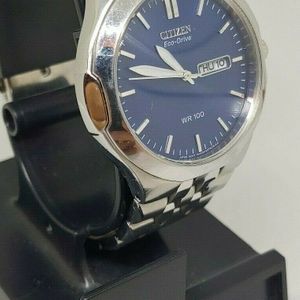 CITIZEN ECO DRIVE WR 100 BLUE DIAL E101-S044278 | WatchCharts