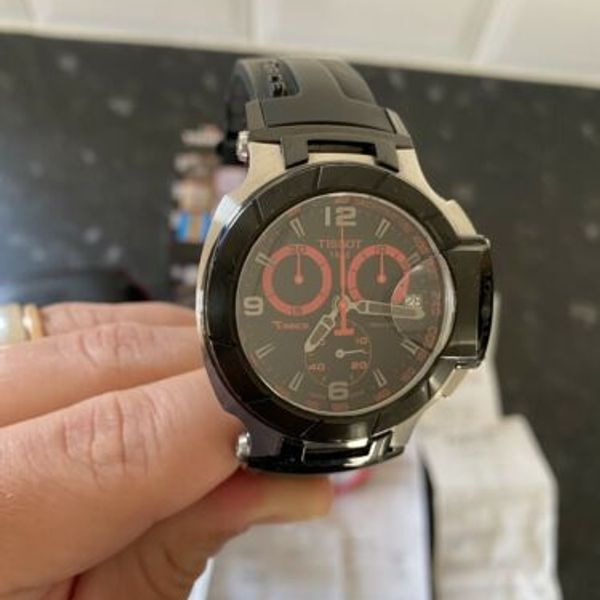 Swiss Fashion Rubber 21 mm Watch Strap T048.417.27.051.02_K0032144 main image 1