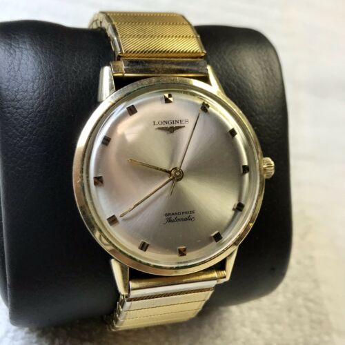 Longines Grand Prize Automatic 10K Gold Filled Admiral 1260 37mm