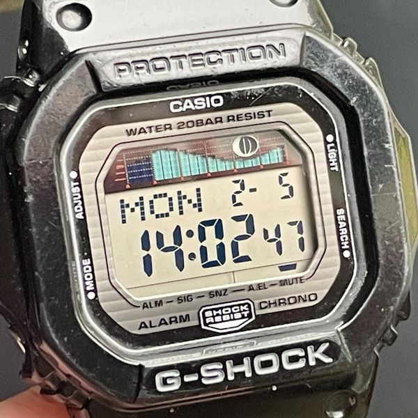 CASIO G-SHOCK GLX-5600-1JF G-LIDE Tide Graph Moon Data Watch main image 0