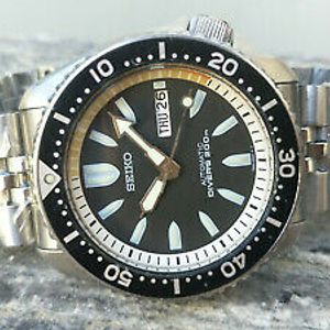セイコーダイバー7S26-02K0 BULLET 2007 Seiko 7S26-02K0 (SKXA53) 200m Pro Diver “Black Bullet”