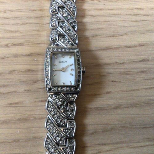 Dkny shop diamante watch