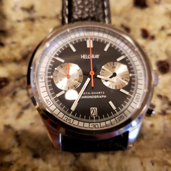 [WTS] Helgray Silverstone, Black Dial - $160 | WatchCharts Marketplace