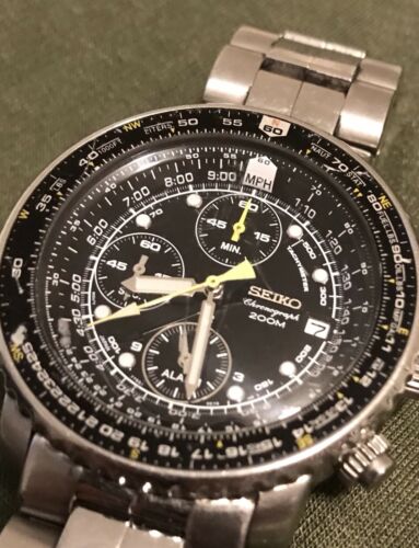 seiko aviator watch