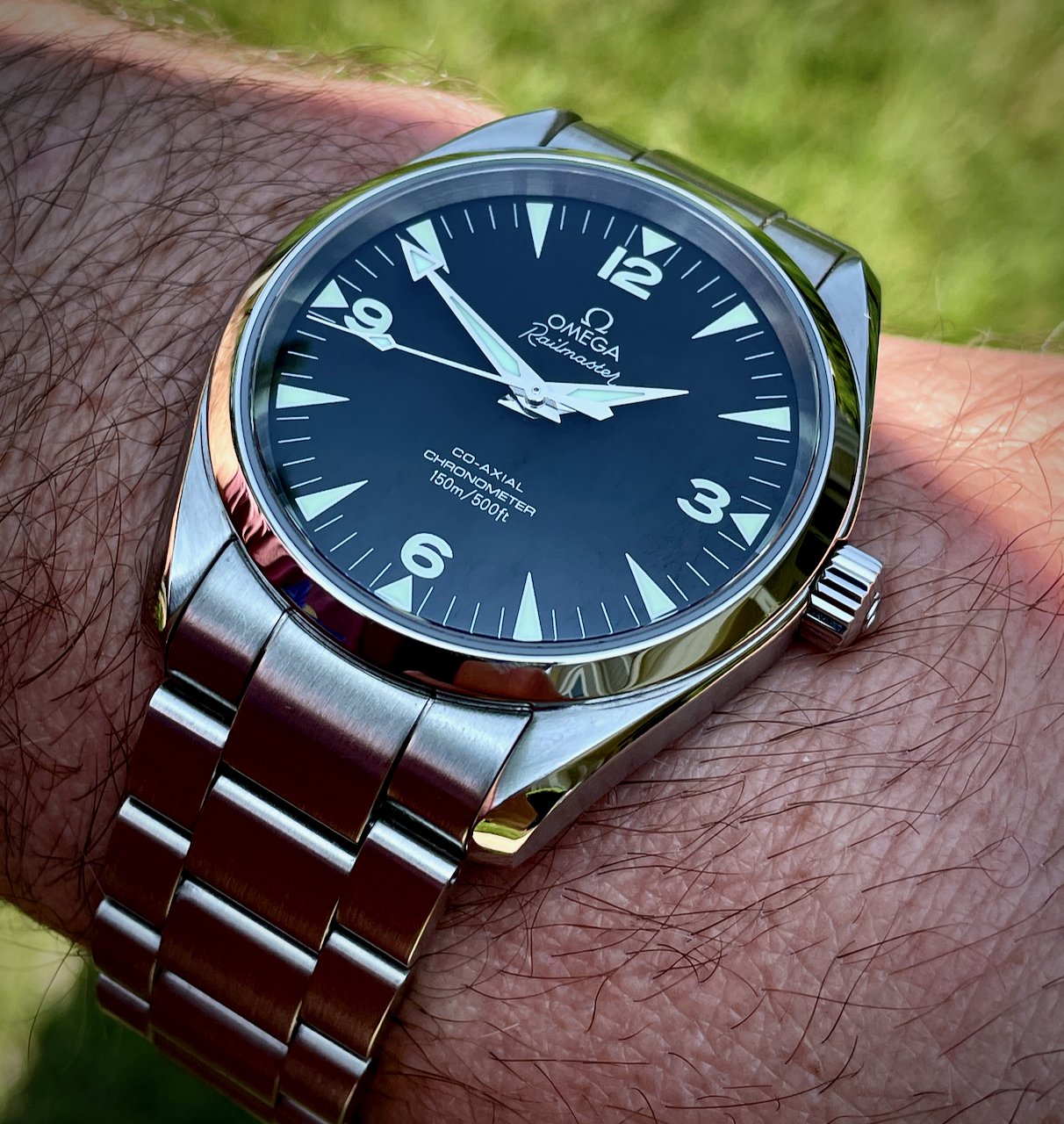 2 900 USD FSOT Omega 2503.52.00 Serviced Seamaster Aqua Terra