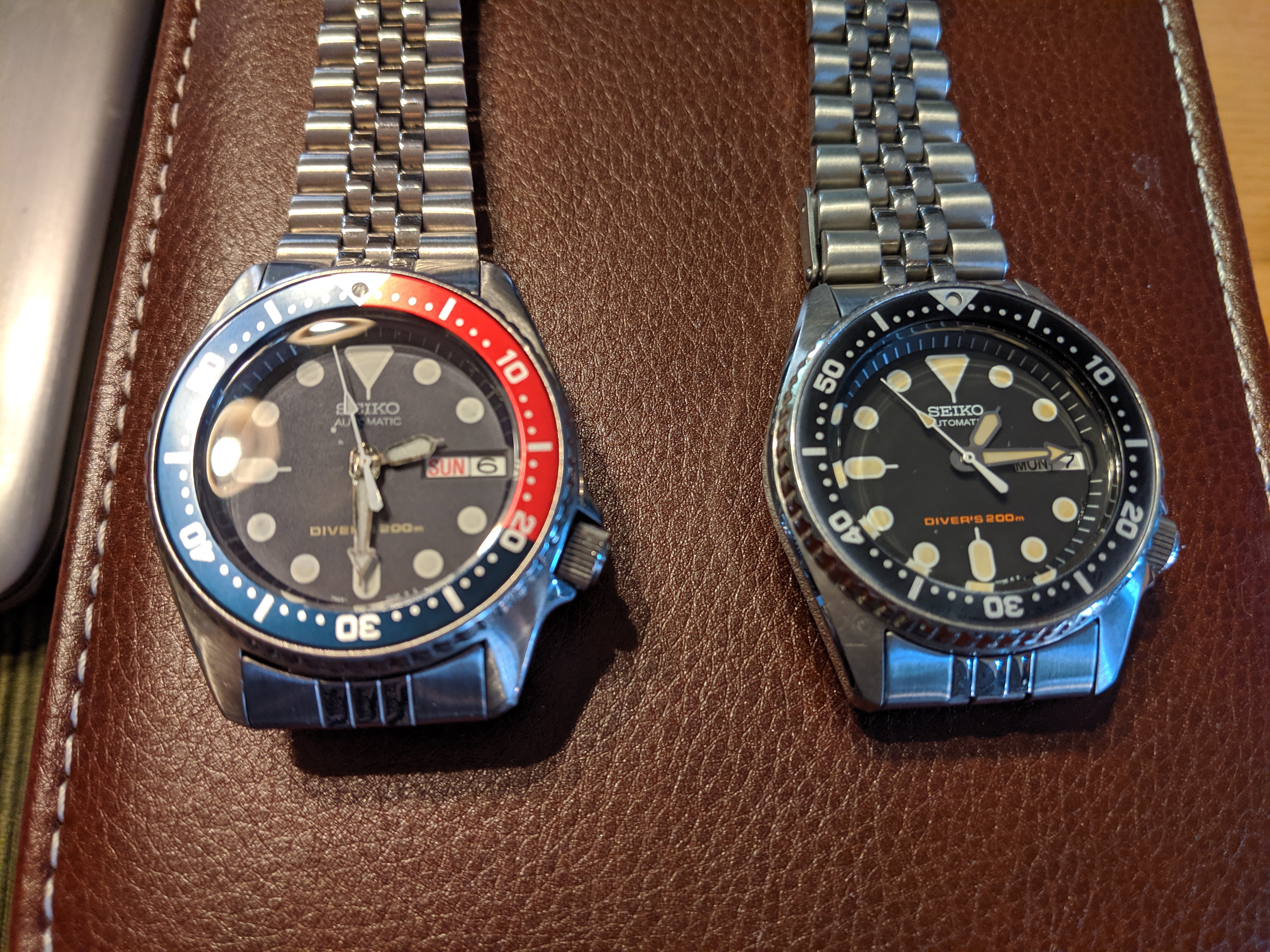 FS: Seiko SKX013 and SKX015 - black and blue | WatchCharts