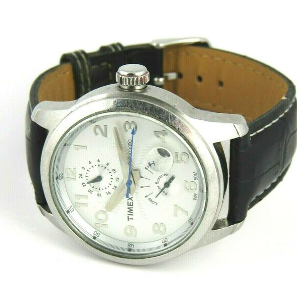 Timex Men's T2D951AT Stainless Steel Automatic Watch WatchCharts