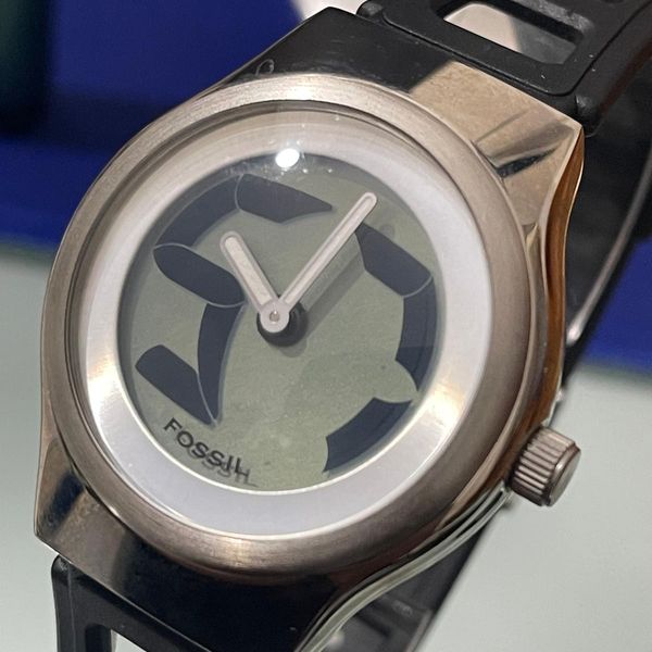 Fossil Orologio analogico automatico da uomo con cinturino in pelle