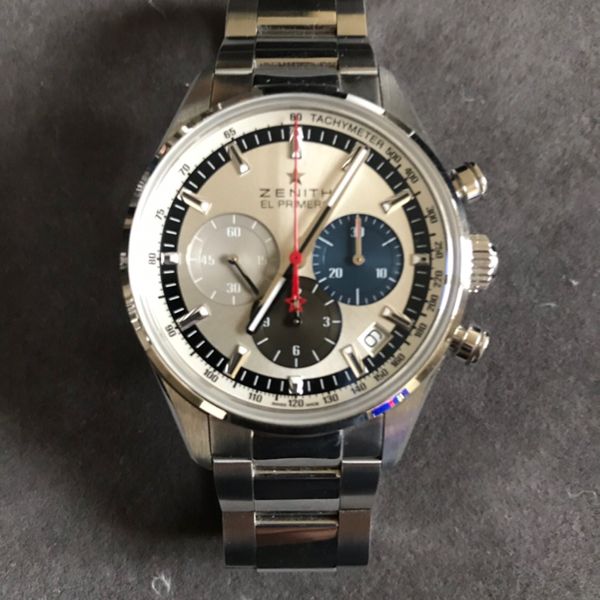 FS: Zenith El Primero Chronmaster 1969 38mm on Bracelet - Tri-Color ...