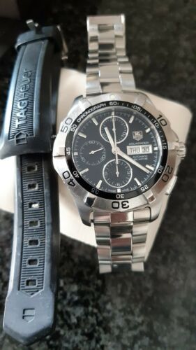 TAG HEUER AQUARACER CALIBRE 16 MENS WATCH serial number CAF2010