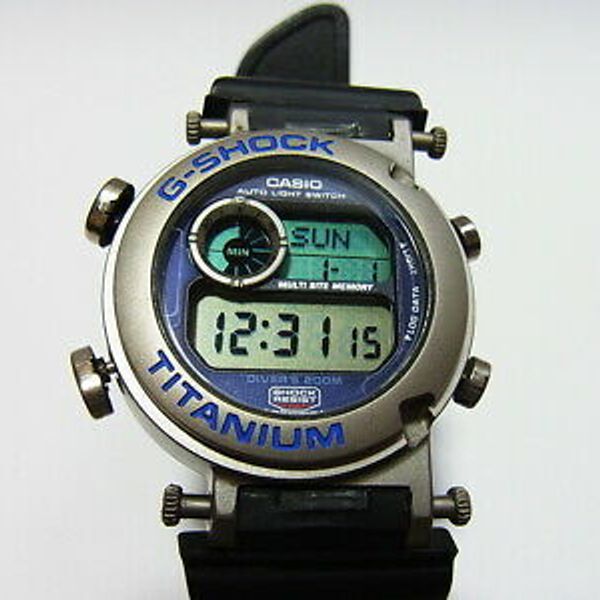 G-Shock Frogman Blue DW-9900 Titanium Diver's Men's Casio Watch