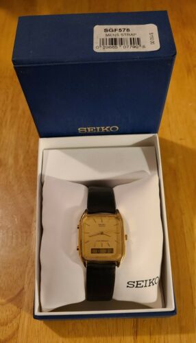1980's Seiko Analog Digital Alarm Men's Chronograph Wrist Watch Model  H601-5009 | WatchCharts