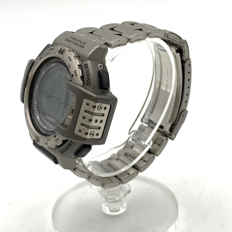 Used] [Men's] CASIO PRT-411 PROTREK Casio Protrek digital