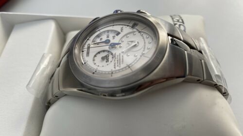 Seiko arctura 2024 kinetic chronograph titanium