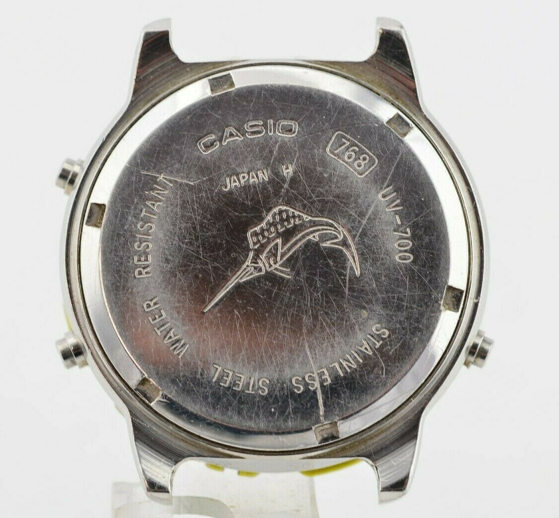 K214 Original Vintage Casio UV Sensor Ana Digi Quartz Watch UV-700
