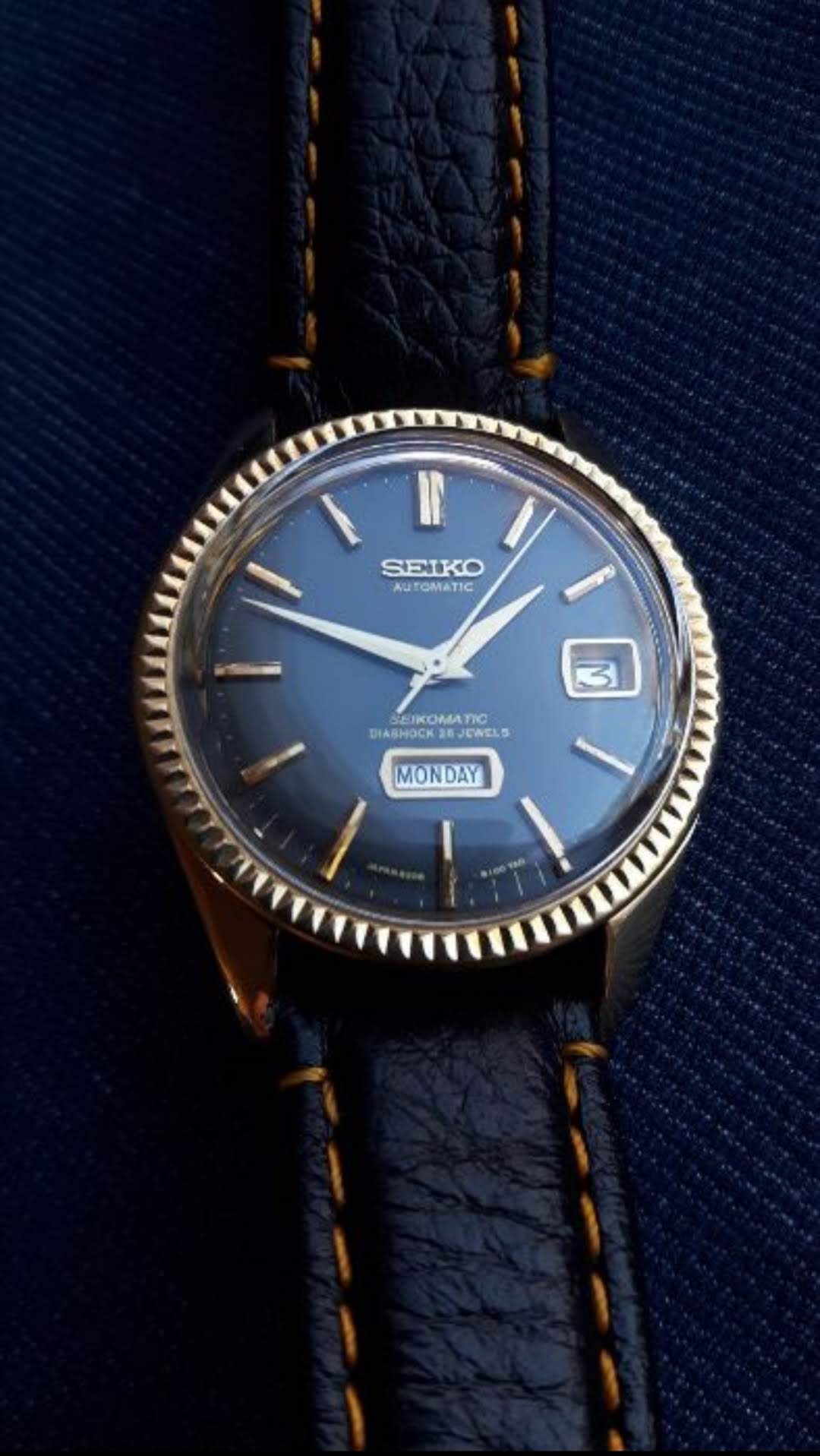 WTS] Seiko Weekdater Seikomatic 6206-8080 black dial | WatchCharts