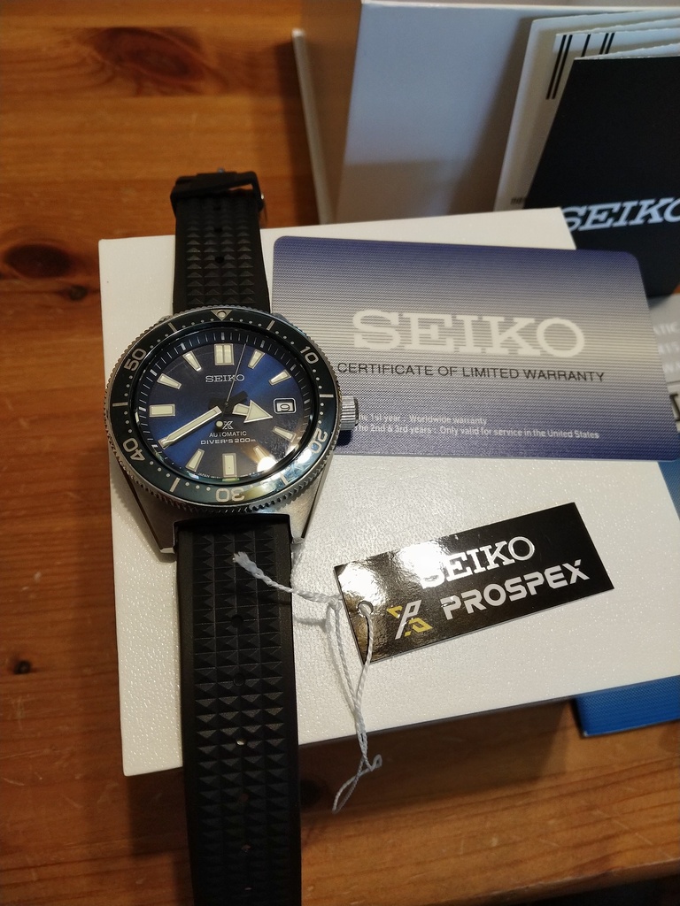 Seiko Prospex SPB053 Blue Dial extra waffle for only |