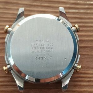 Casio AW-600 Alarm Chronograph Japan Digital Quartz Watch parts
