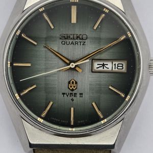 SEIKO TYPE II 0903-8140 SUWA ヴィンテージクォーツ Yahoo!オークション - SEIKO セイコー TYPEⅡ タイプ2 0903-8140
