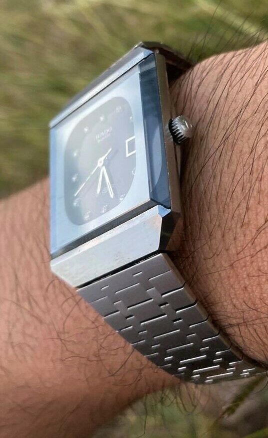 RADO DIASTAR 711.0067.3.N GENTS DIAMOND ACCENT STAINLESS STEEL
