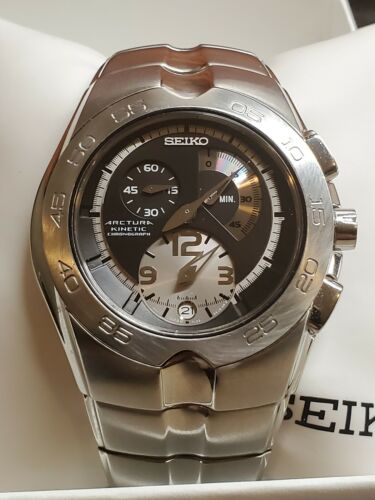 Seiko Arctura Kinetic Chronograph 7L22 0Aj0 need new battery