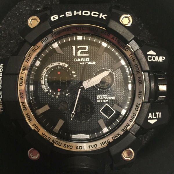 CASIO G-SHOCK Protection GWP-1100B Water Resist 20Bar New with Box ...