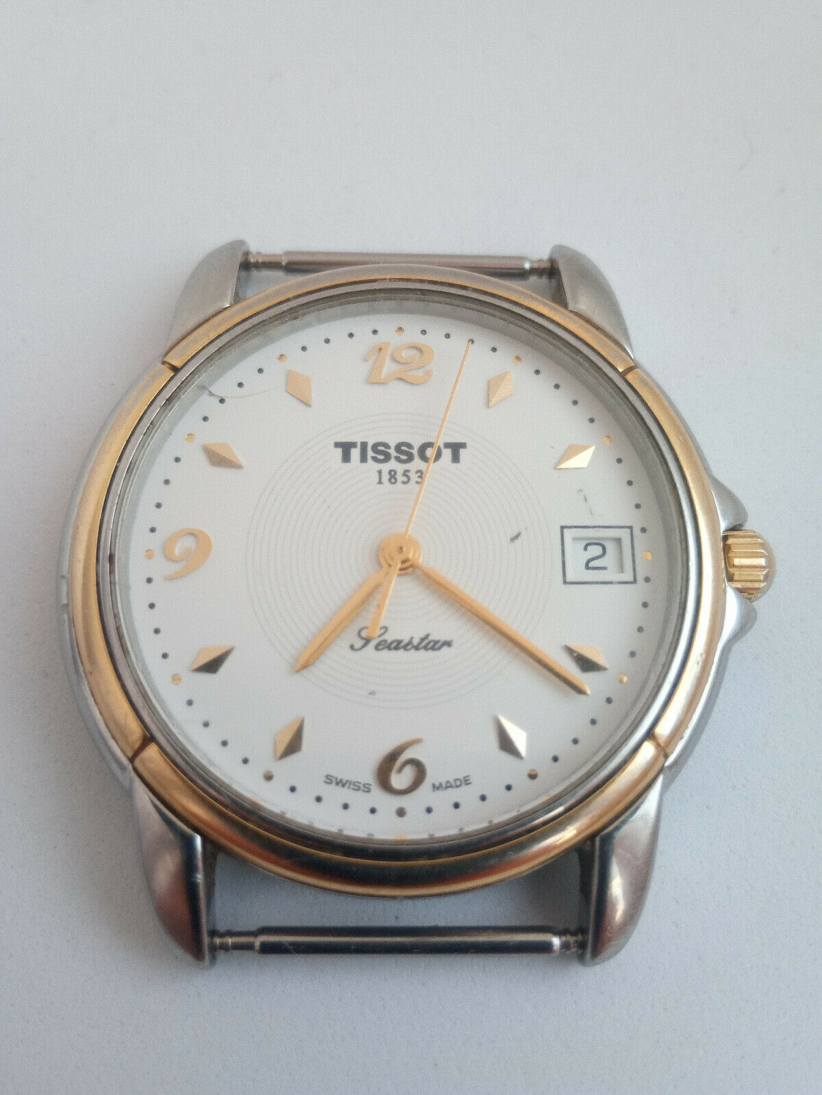 TISSOT 1853 Seastar Wristwatch A665 765K Date Swiss Made