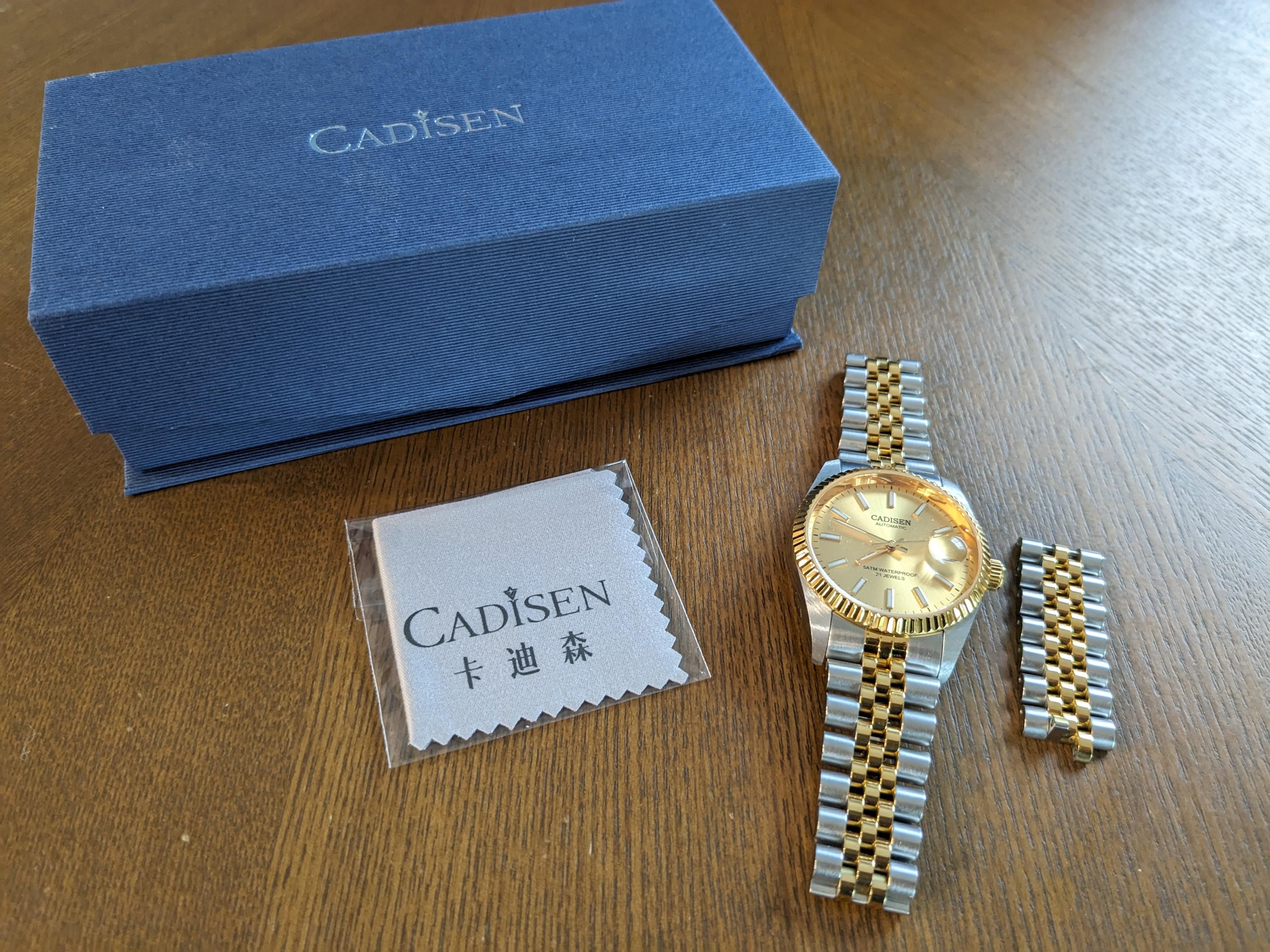 WTS Cadisen Datejust Two Tone 38mm WatchCharts Marketplace