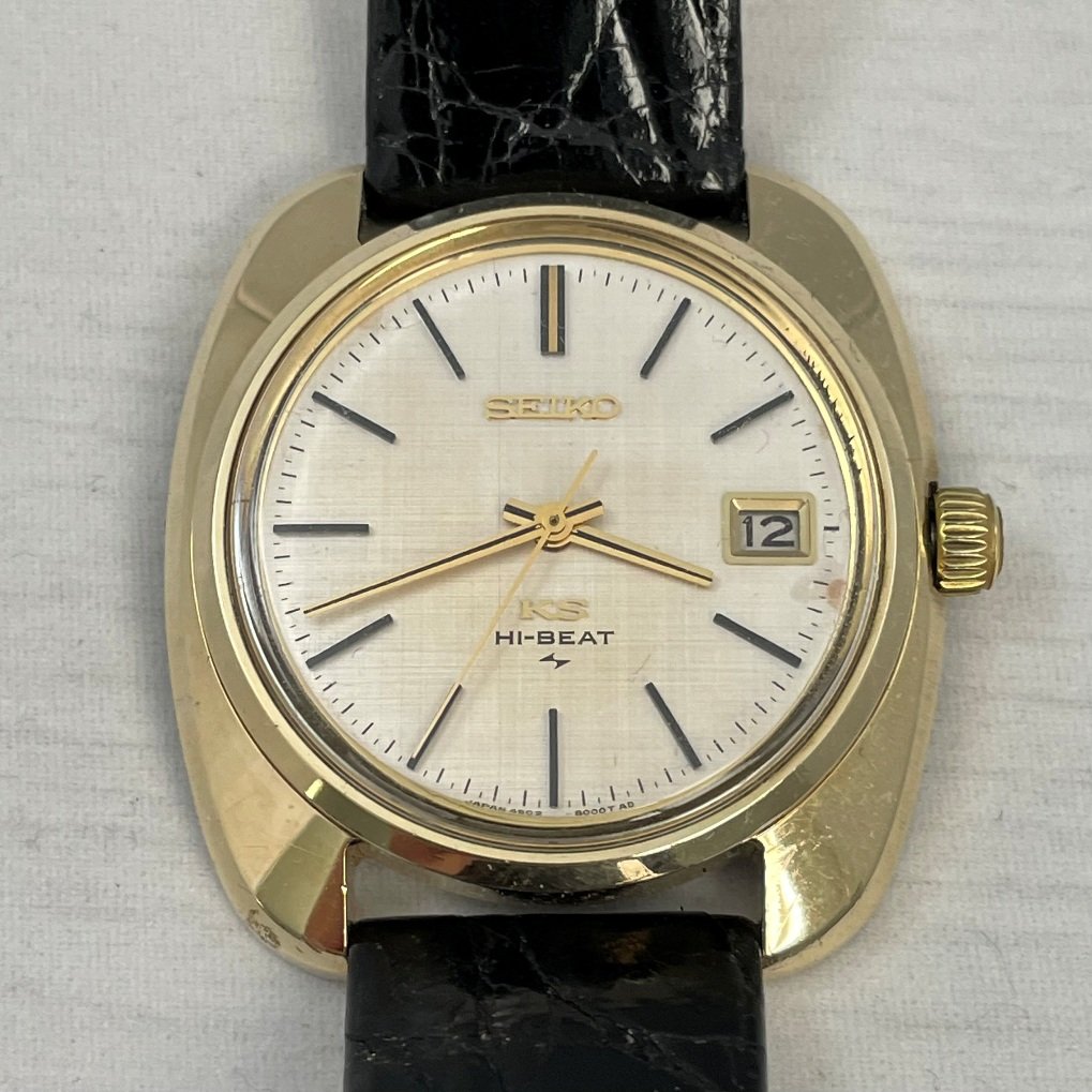 SEIKO キングセイコー　4502-8000　キャップゴールド 550 USD] >> FS: 1969 King Seiko Hi-Beat 4502-8000 Cap Gold - $550
