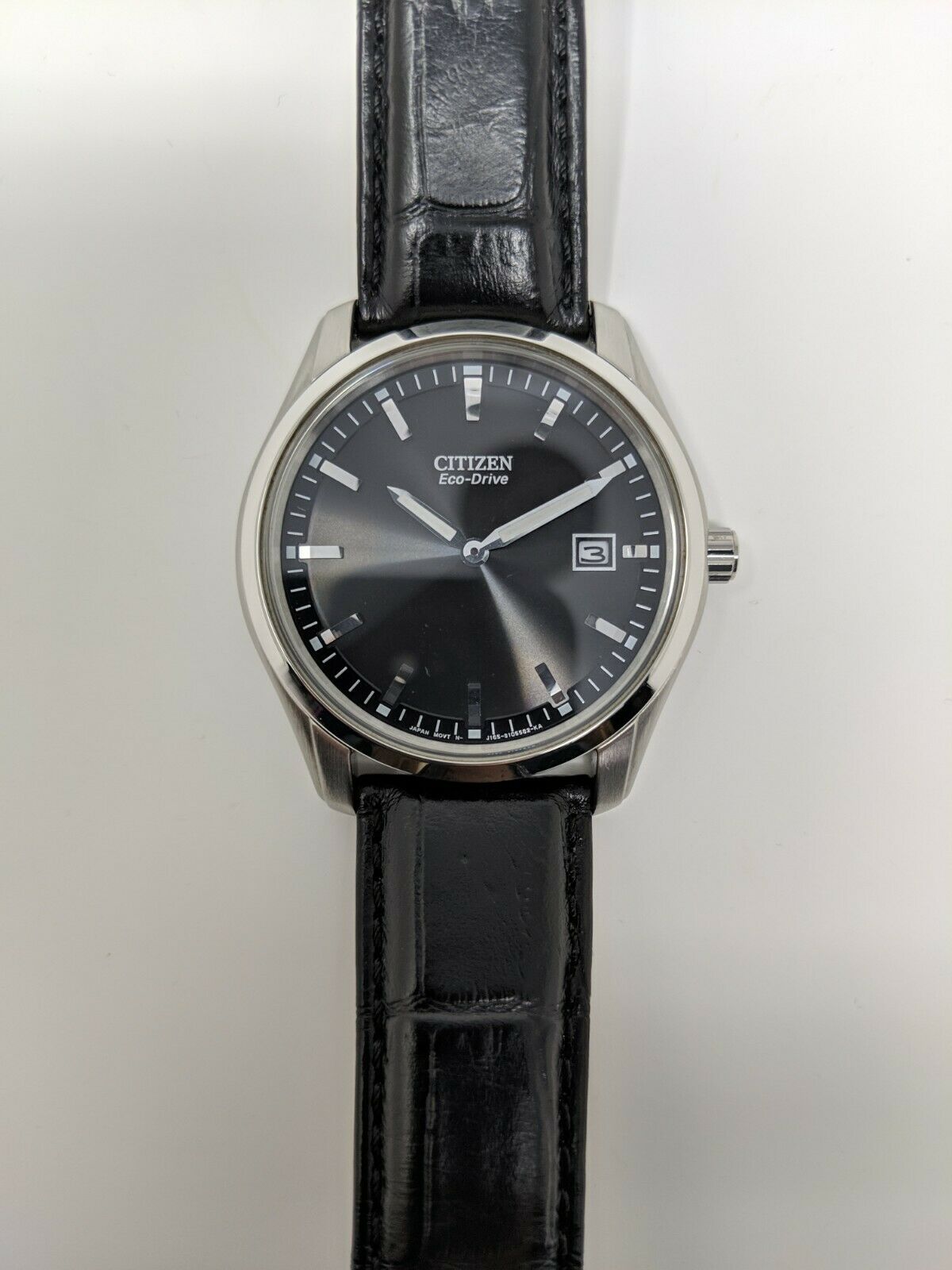 Men's Citizen Eco-Drive Watch J165-S070929 Stainless, Black