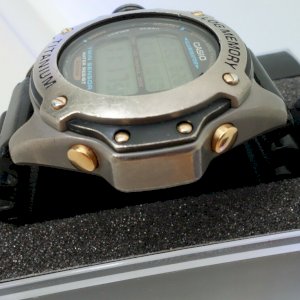 Casio DEP-700 Log Memory Twin Sensor Titanium Diver's Watch