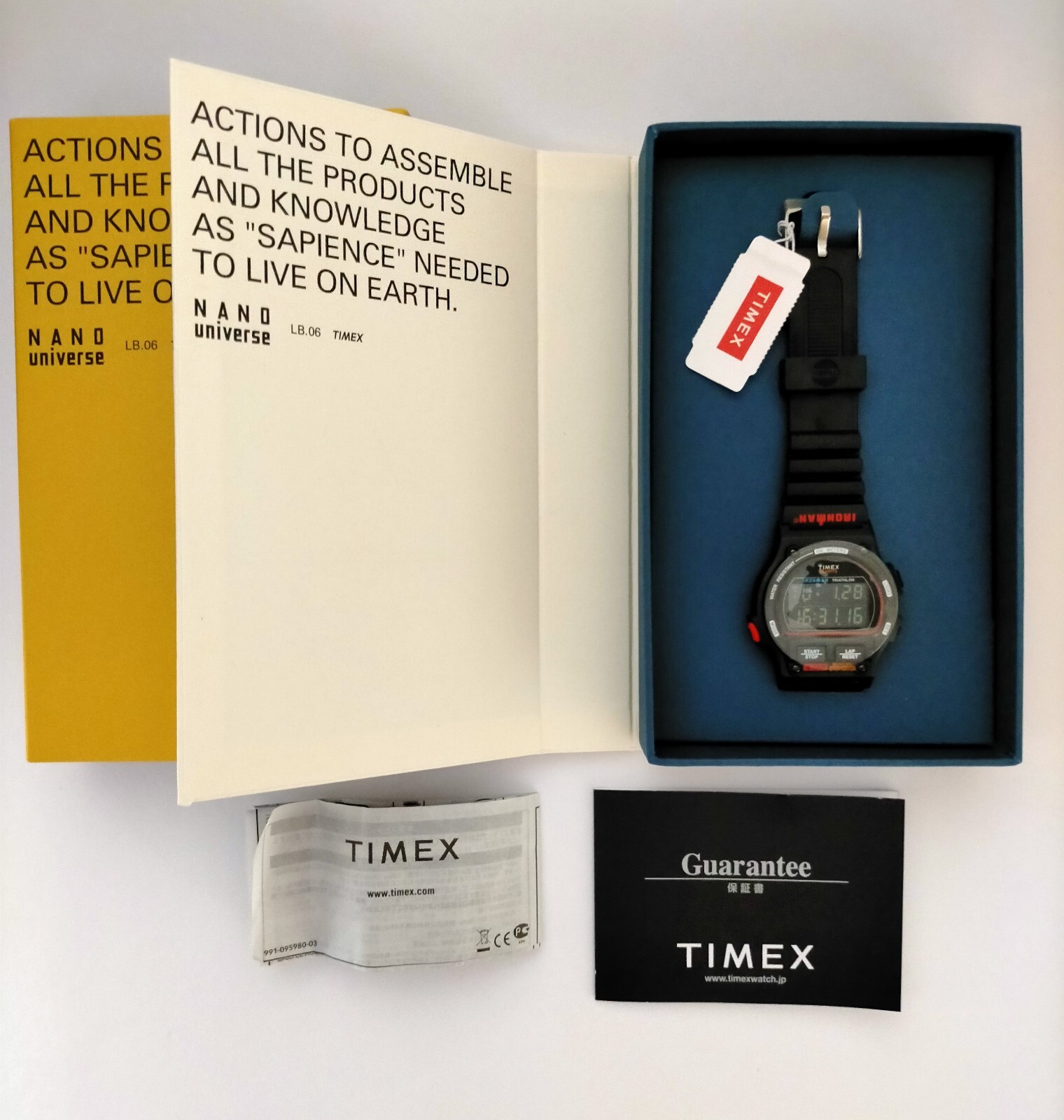 TIMEX Ironman 8 Lap TW5M56600 Limited Japan Nano Universe