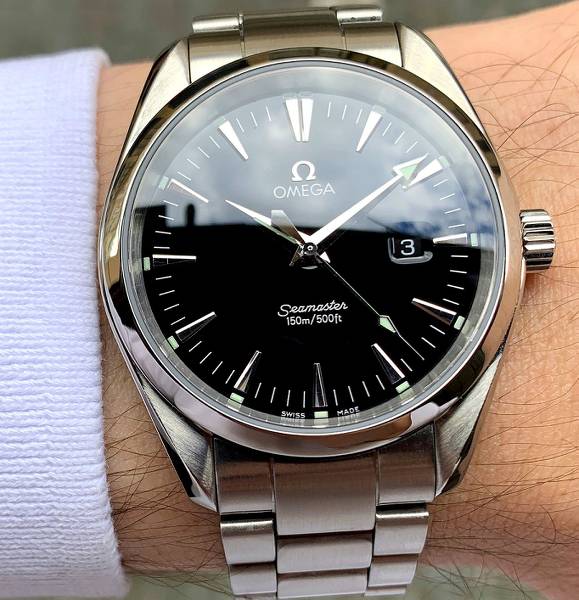 Seamaster aqua terra quartz sale