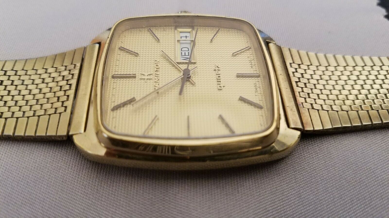 Hamilton gold hot sale watch value