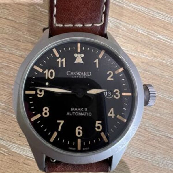 Christopher Ward C8 Flyer Mk2 Automatic 44mm | WatchCharts Marketplace