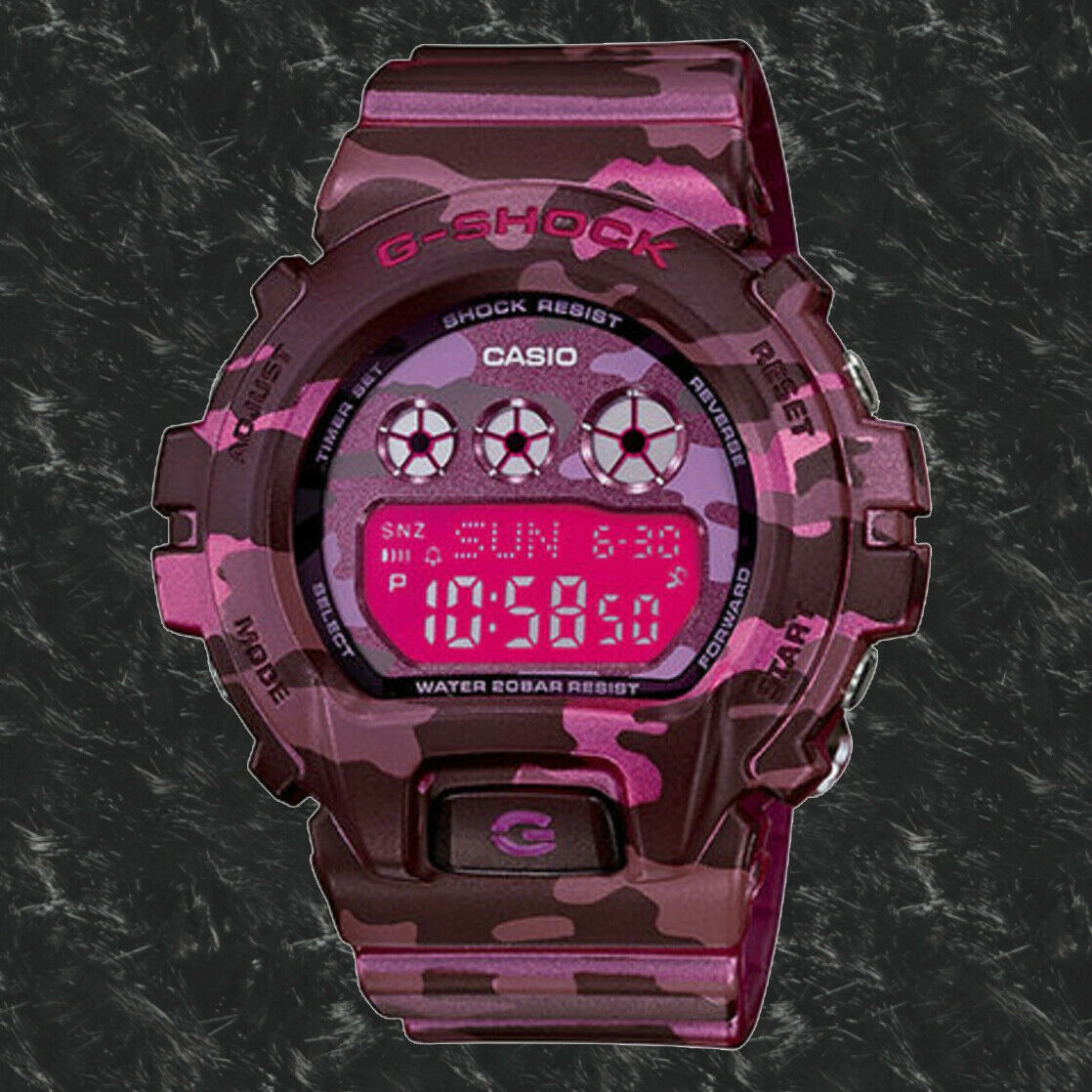 Casio GMD-S6900CF-4C Women's G-SHOCK Camouflage Series Watch 200M