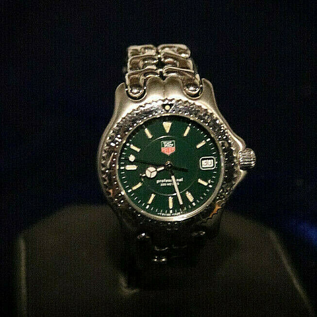 Tag Heuer SEL Watch Midsize Green Dial WG 1220 KO Reduced