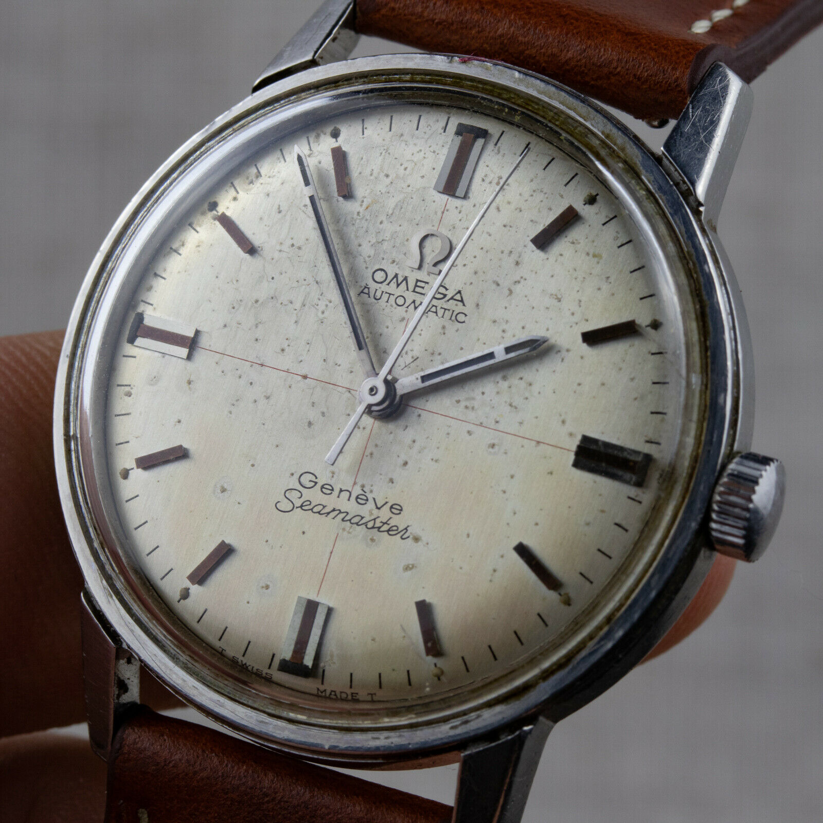 Omega seamaster deville clearance crosshair