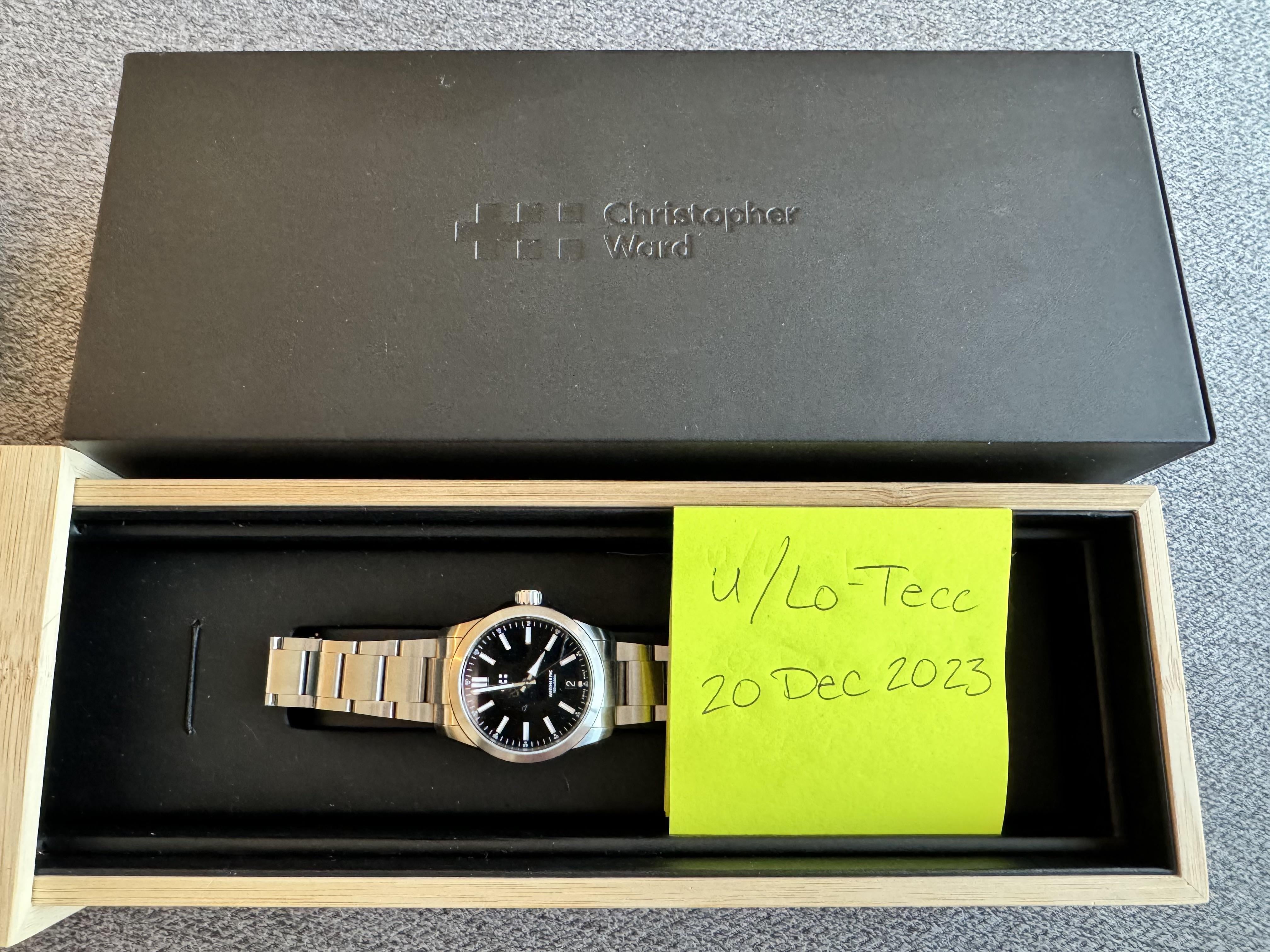 WTS] Christopher Ward Sealander C63, 36mm | WatchCharts Marketplace