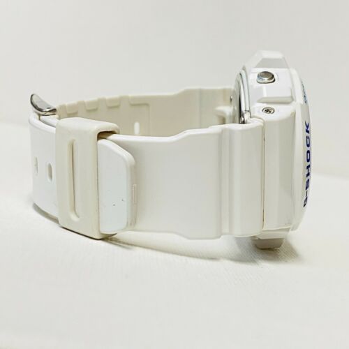 Casio G-Shock Mens White Purple Teal Green Dial 50mm Watch Digital