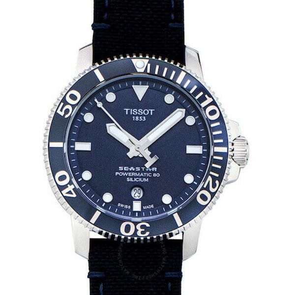 tissot silicium blue