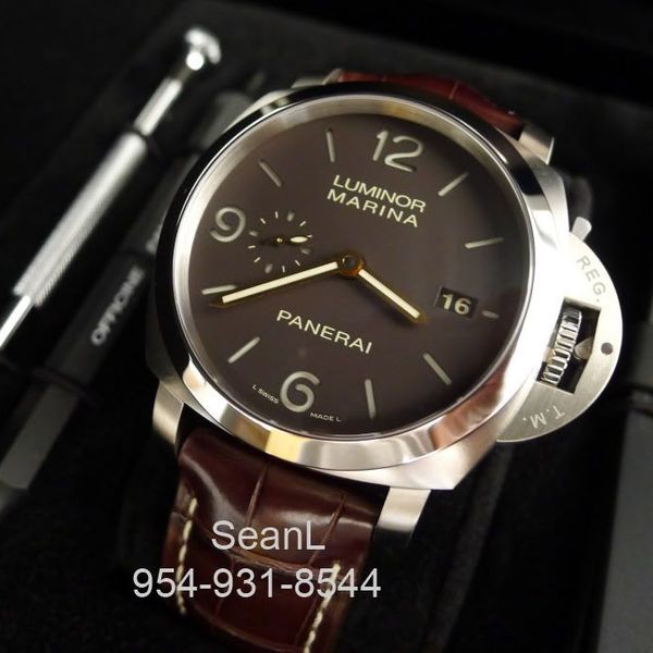 FS: Panerai 351 N Series Luminor Marina 1950 Titanium with 3 Days ...