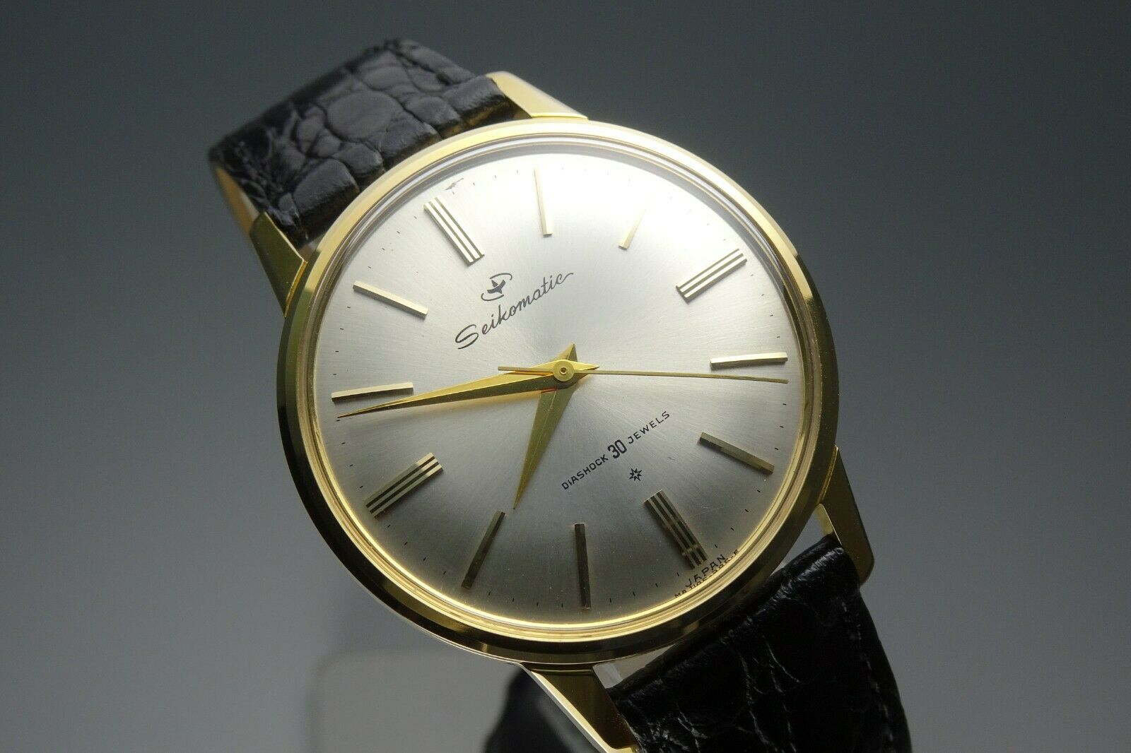 Vintage 1962 JAPAN SEIKO SEIKOMATIC J14074DE 30Jewels Automatic 