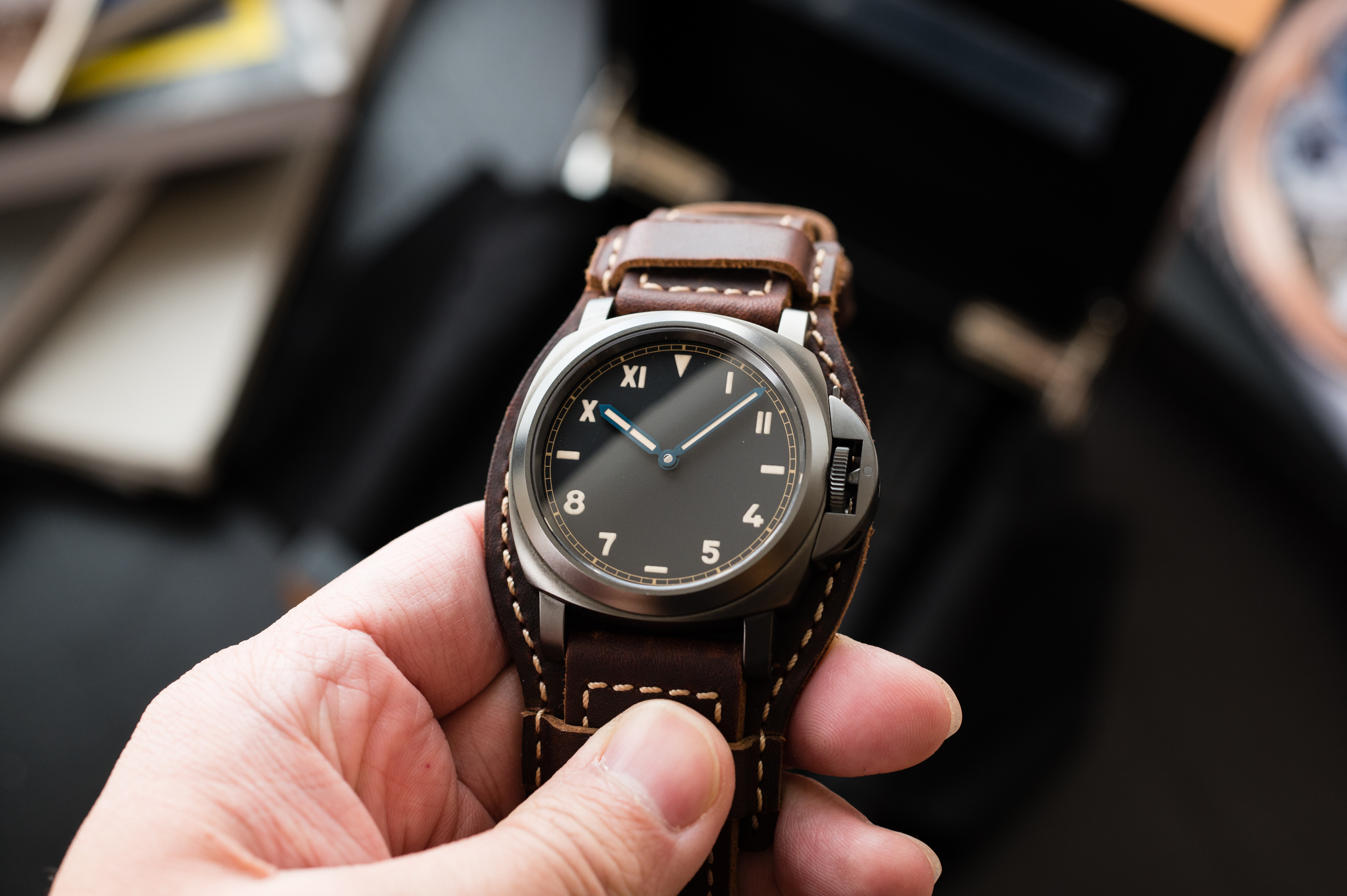 FS Panerai PAM 779 Titanium California Dial Luminor 8 Days