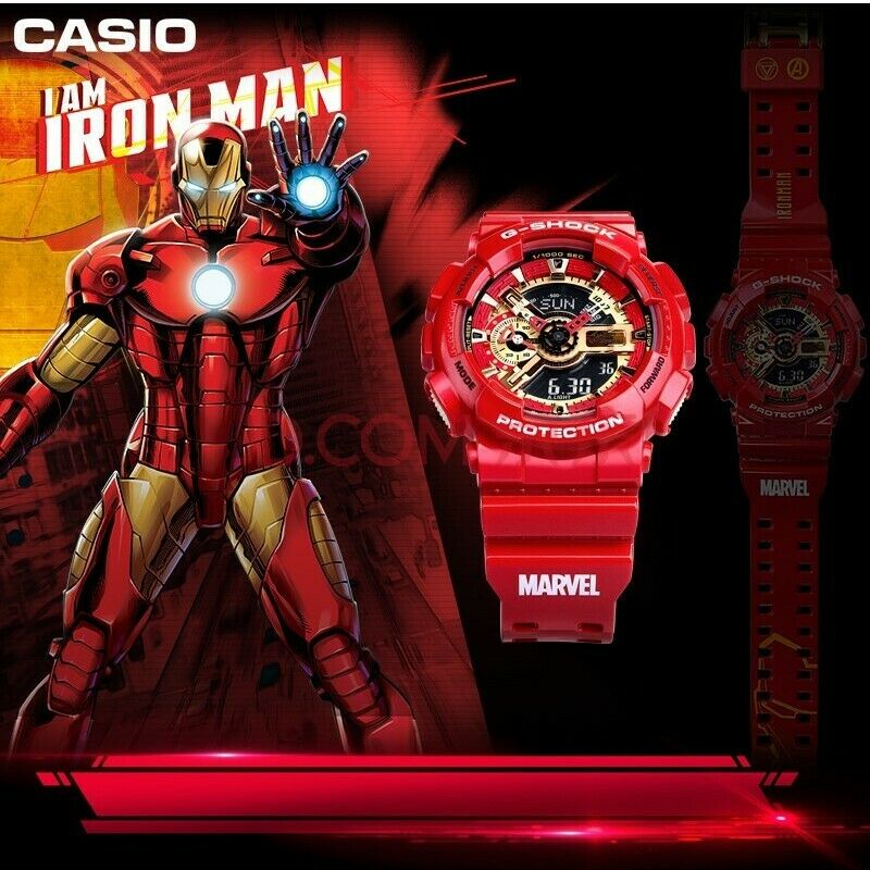 g shock x avengers