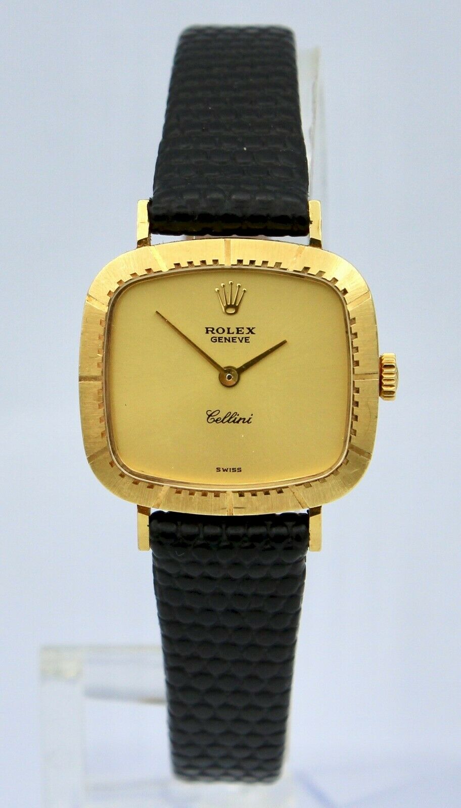 Vintage 18K Yellow Gold Rolex Cellini Watch Mechanical Women s Ref