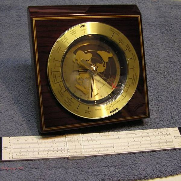 Seiko World Time Desk Clock WatchCharts